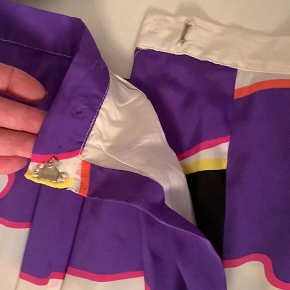 Vintage Janet Maffei Midi Skirt Size 14 - Picture 9 of 9